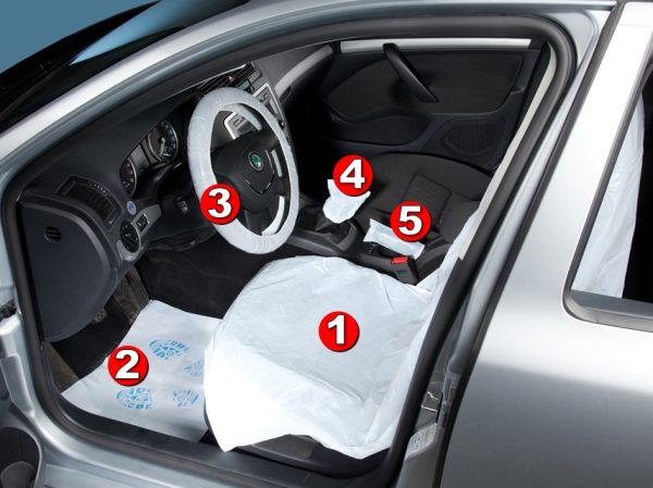 5 in 1 Car Protection Set