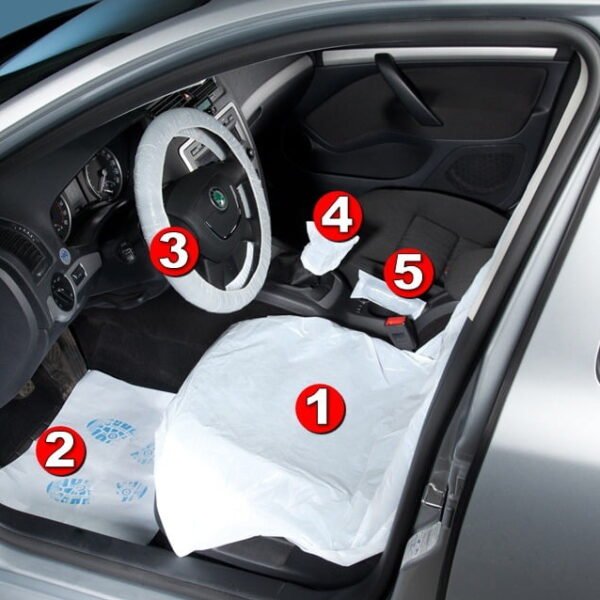 5 in 1 Car Protection Set