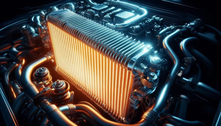 using cooling system cleaner to optimize radiator performance نظام تبريد المحرك