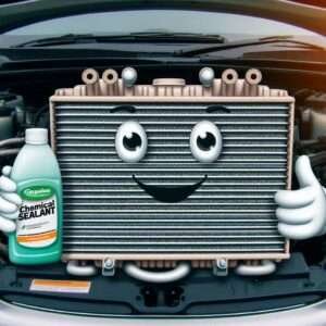 Happy radiator with chemical sealant(2)