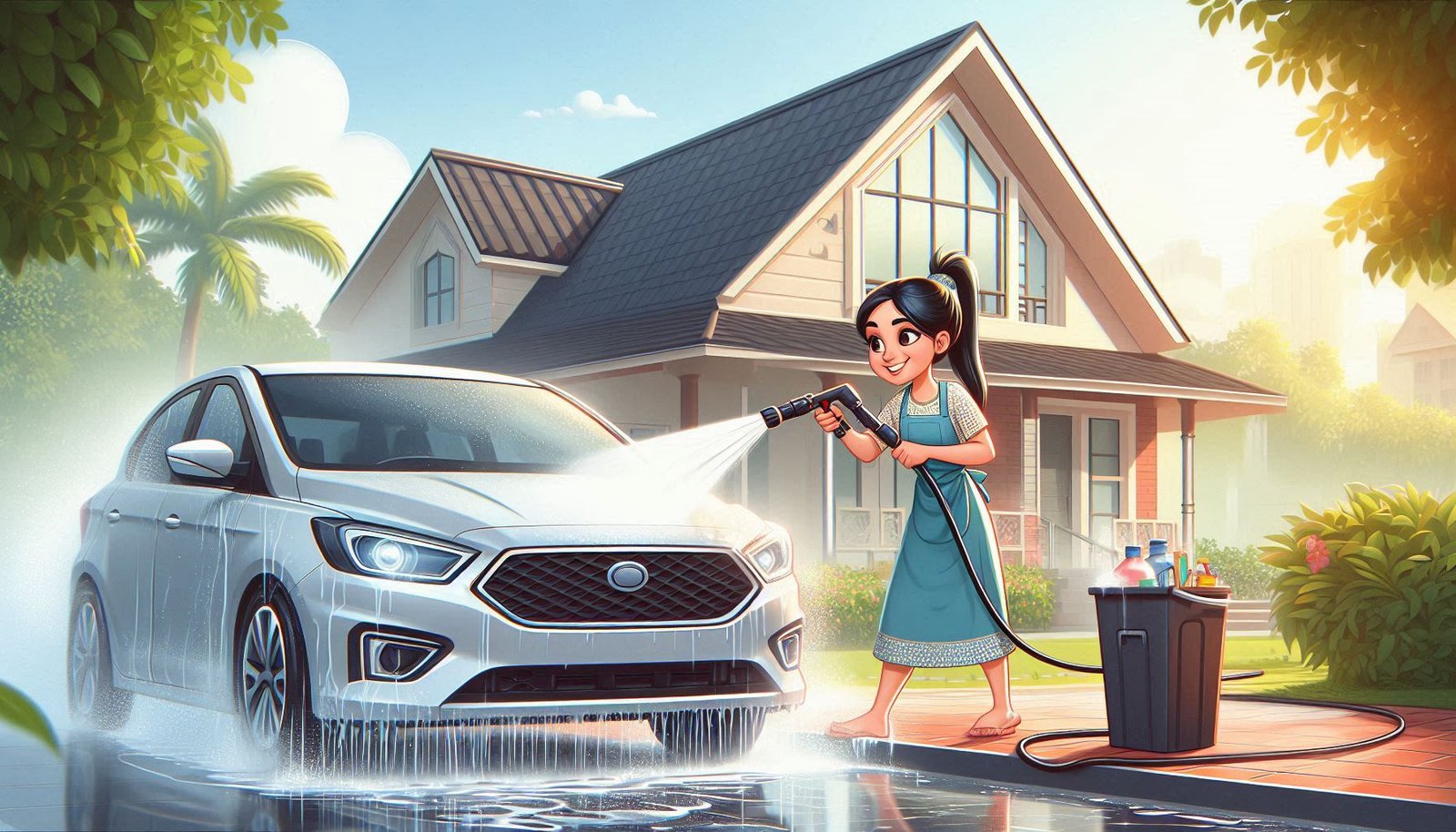 إزالة القطران والحشرات من الجزء الخارجي لسيارتك Car hand wash