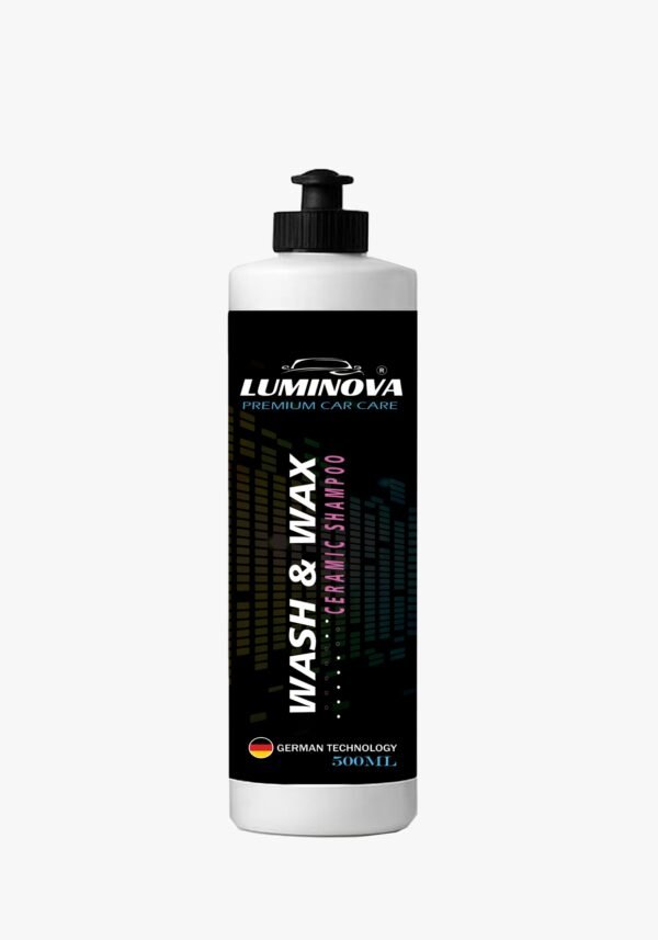 Luminova wash and wax cceramic shampoo