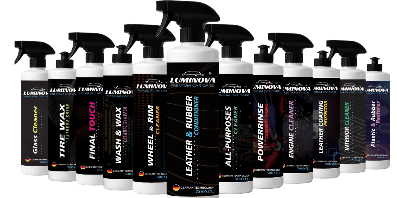 Luminova Pro Detailing Pack – All in One Set-Transperant