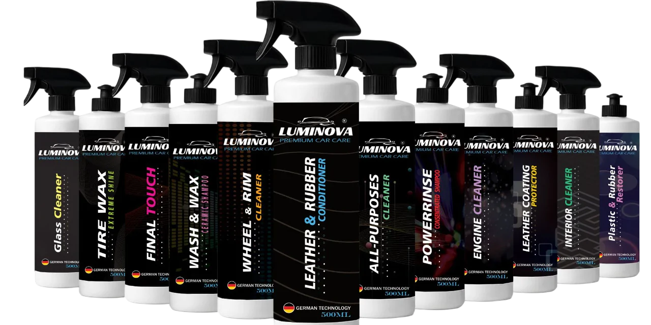 Luminova Pro Detailing Pack – All in One Set-Transperant